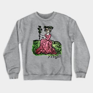 Virgo - Medieval Astrology: Crewneck Sweatshirt